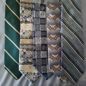 Men's silk dress neckties various designers